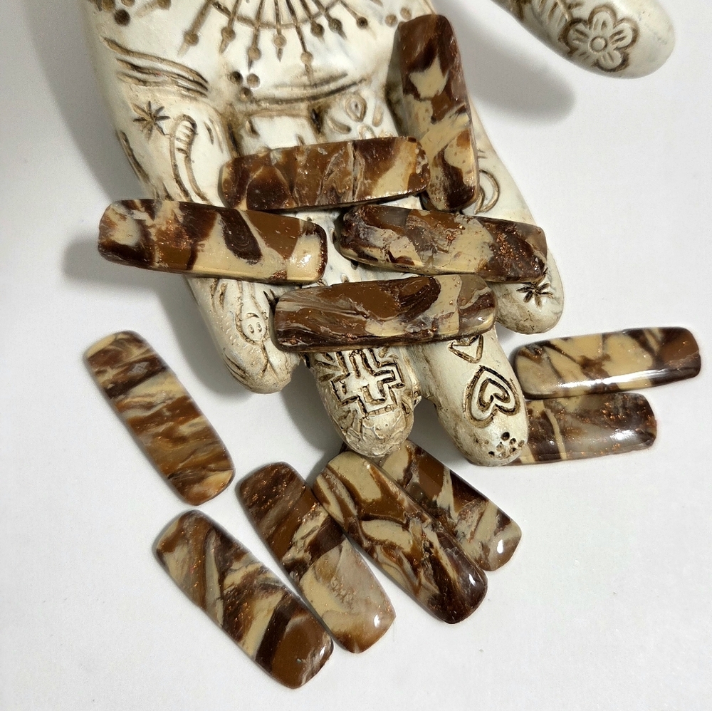 Gorgeous Artisan Crafted Charms In Earth Tones, Unique Beads, Handmade